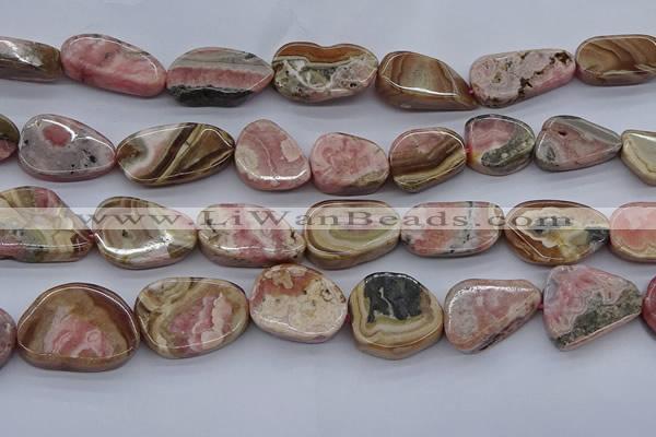 CRC1016 15.5 inches 12*16mm - 18*30mm freeform rhodochrosite beads