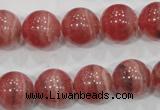 CRC105 15.5 inches 14mm round natural argentina rhodochrosite beads