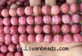 CRC1051 15.5 inches 12mm round rhodochrosite beads wholesale