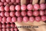 CRC1053 15.5 inches 16mm round rhodochrosite beads wholesale