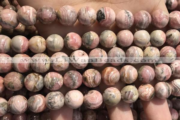 CRC1153 15.5 inches 11mm round rhodochrosite gemstone beads