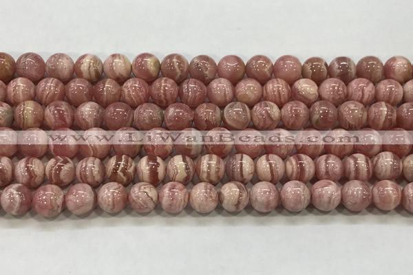 CRC1189 15.5 inches 10mm round Argentina rhodochrosite beads