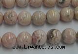 CRC153 15.5 inches 10mm round Argentina rhodochrosite beads