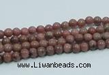 CRC200 16 inches 4mm round rhodochrosite gemstone beads wholesale