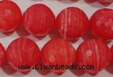 CRC517 15.5 inches 18mm faceted round synthetic rhodochrosite beads