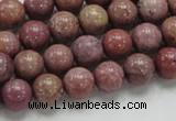 CRC53 15.5 inches 10mm round rhodochrosite gemstone beads wholesale