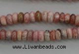 CRC751 15.5 inches 3*5mm rondelle rhodochrosite beads wholesale