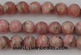 CRC755 15.5 inches 6mm round rhodochrosite beads wholesale