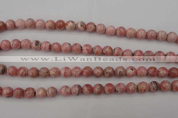 CRC757 15.5 inches 8mm round rhodochrosite beads wholesale