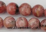 CRC759 15.5 inches 12mm round rhodochrosite beads wholesale