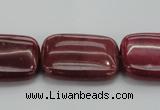 CRC825 15.5 inches 18*25mm rectangle Brazilian rhodochrosite beads