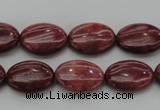 CRC832 15.5 inches 12*16mm oval Brazilian rhodochrosite beads