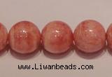 CRC91 16 inches 16mm round grade AA argentina rhodochrosite beads