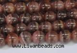 CRC914 15.5 inches 7mm round natural rhodochrosite beads