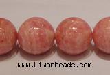 CRC92 16 inches 18mm round grade AA argentina rhodochrosite beads