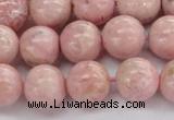 CRC923 15.5 inches 10mm round natural rhodochrosite beads