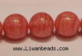 CRC94 16 inches 16mm round grade AAA argentina rhodochrosite beads