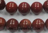 CRE02 16 inches 14mm round natural red jasper beads wholesale