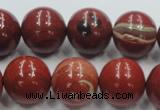 CRE03 16 inches 18mm round natural red jasper beads wholesale