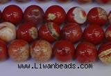 CRE302 15.5 inches 8mm round red jasper beads wholesale