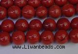 CRE311 15.5 inches 6mm round red jasper beads wholesale