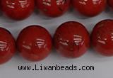 CRE315 15.5 inches 14mm round red jasper beads wholesale