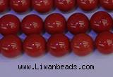 CRE322 15.5 inches 8mm round red jasper beads wholesale