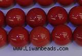 CRE324 15.5 inches 12mm round red jasper beads wholesale