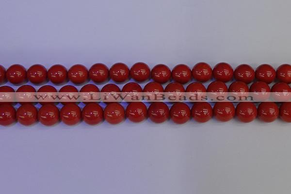 CRE324 15.5 inches 12mm round red jasper beads wholesale