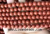 CRE352 15.5 inches 8mm round red jasper beads wholesale