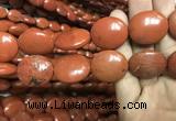 CRE65 15.5 inches 18*25mm - 20*25mm oval red jasper beads wholesale