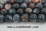 CRF330 15.5 inches 8mm round dyed rain flower stone beads wholesale