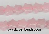 CRG11 15.5 inches 12*12mm star rose quartz gemstone beads wholesale