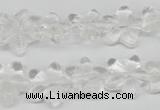 CRG14 15.5 inches 16*16mm star white crystal gemstone beads