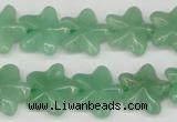 CRG15 15.5 inches 16*16mm star green aventurine gemstone beads