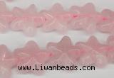 CRG25 15.5 inches 16*16mm star rose quartz gemstone beads wholesale