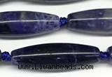 CRI165 15 inches 9*30mm rice sodalite gemstone beads