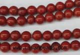 CRO06 15.5 inches 6mm round red jasper beads wholesale