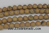 CRO08 15.5 inches 6mm round Chinese picture jasper beads wholesale