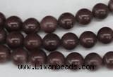 CRO112 15.5 inches 8mm round purple aventurine beads wholesale