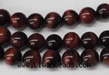 CRO116 15.5 inches 8mm round red tiger eye beads wholesale