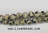 CRO12 15.5 inches 6mm round dalmatian jasper beads wholesale