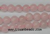 CRO145 15.5 inches 8mm round rose quartz beads wholesale