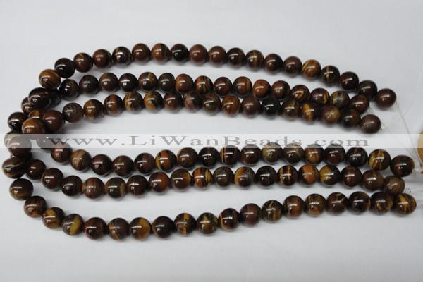 CRO216 15.5 inches 10mm round yellow tiger eye beads wholesale