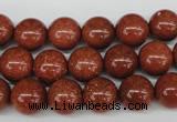 CRO228 15.5 inches 10mm round goldstone beads wholesale