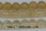 CRO255 15.5 inches 10mm round watermelon yellow beads wholesale