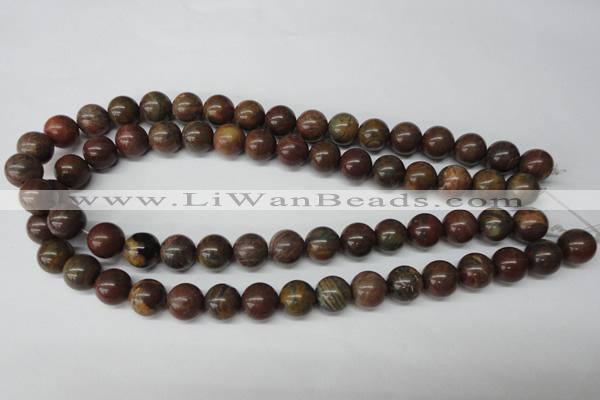 CRO281 15.5 inches 12mm round jasper gemstone beads wholesale