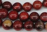 CRO323 15.5 inches 12mm round brecciated jasper beads wholesale