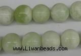 CRO332 15.5 inches 12mm round butter jade beads wholesale