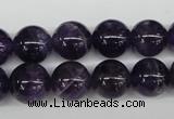 CRO337 15.5 inches 12mm round dogtooth amethyst beads wholesale